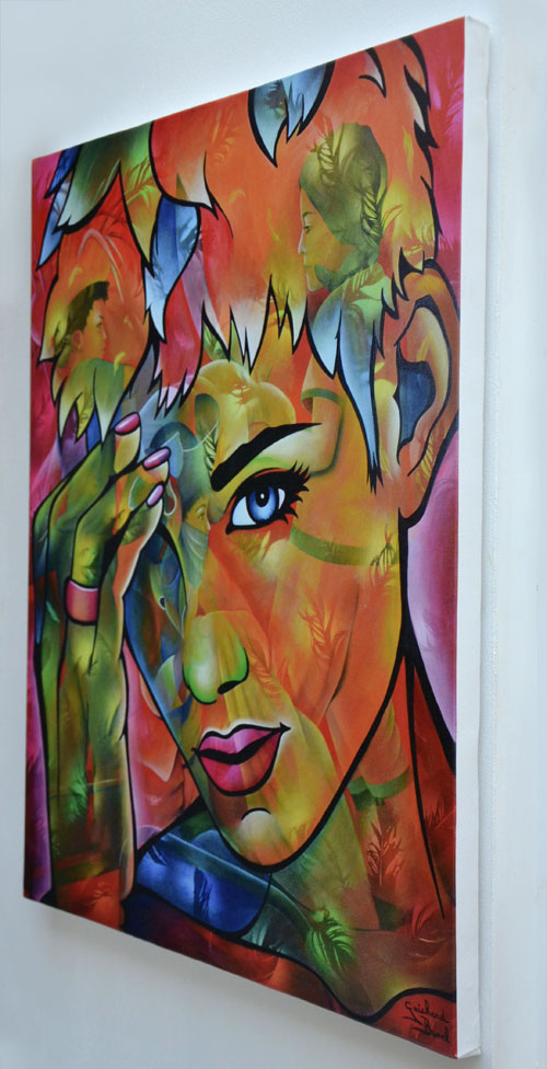 Reproduction sur Toile "Oh My God" de Guichard Bunel